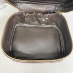 Chanel Pouch Bicolor Leather Brown Gold — view 4