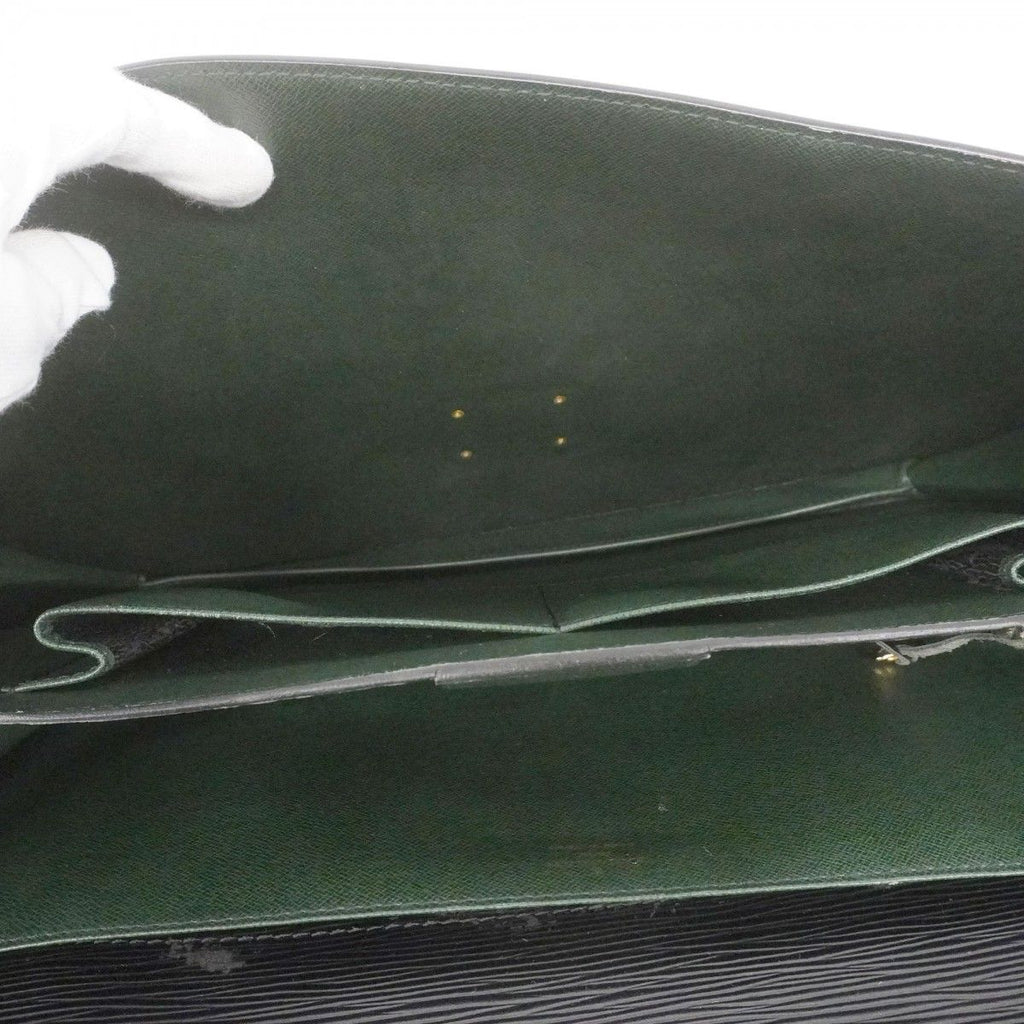 Louis Vuitton Business Bag Epi Serviette Ambassador Noir — view 4