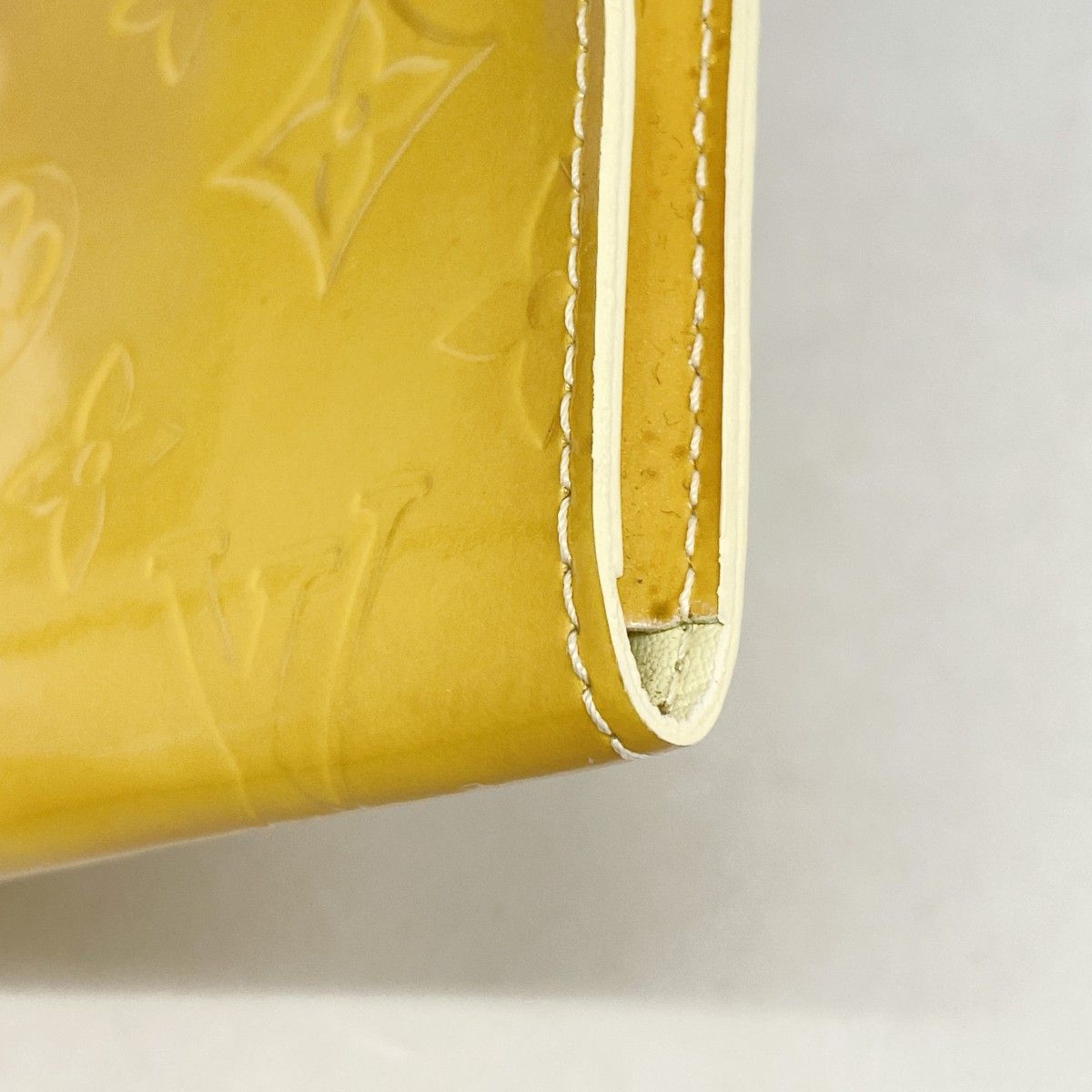 Louis Vuitton Shoulder Bag Vernis Kenmare Lime Yellow — view 7