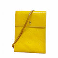 Louis Vuitton Shoulder Bag Vernis Kenmare Lime Yellow