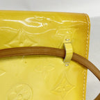 Louis Vuitton Shoulder Bag Vernis Kenmare Lime Yellow — view 9