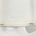 Louis Vuitton Trifold Wallet Taurillon Portefeuille Lock Mini White — view 4