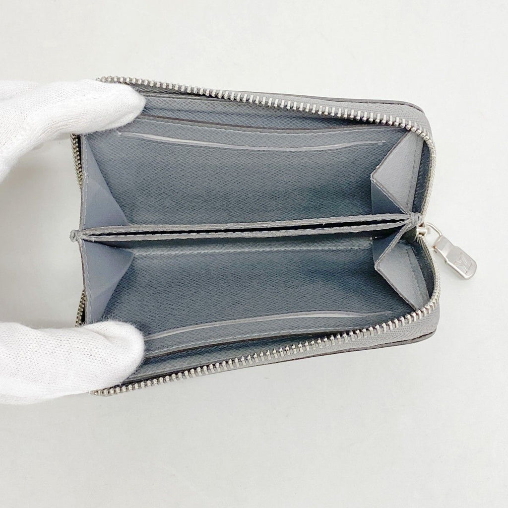 Louis Vuitton Coin Case Damier Zippy Purse Glacier — view 3