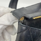 Chanel Tote Quilted Lambskin Black Gold — view 6