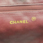 Chanel Shoulder Bag Quilted Lambskin Black Gold — view 5
