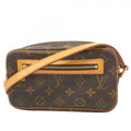 Louis Vuitton Shoulder Bag Monogram Pochette Cite Brown
