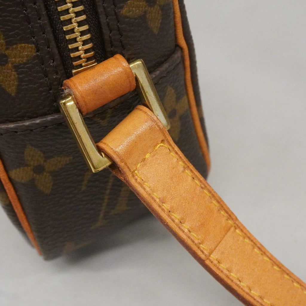 Louis Vuitton Shoulder Bag Monogram Pochette Cite Brown — view 9