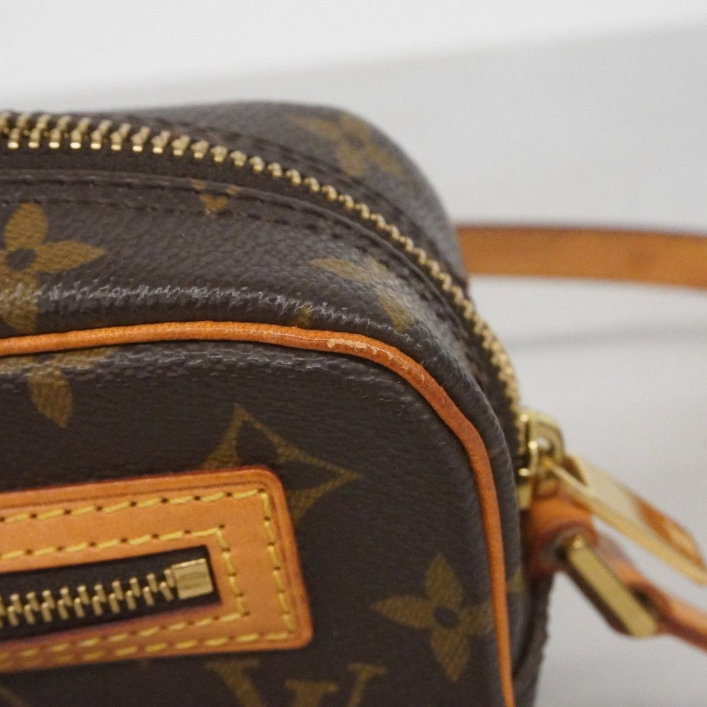Louis Vuitton Shoulder Bag Monogram Pochette Cite Brown — view 6