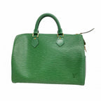 Louis Vuitton Handbag Epi Speedy 30 Borneo Green