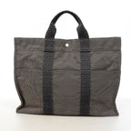 Hermes Tote Her Line MM Canvas Gray Silver — view 8