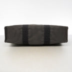 Hermes Tote Her Line MM Canvas Gray Silver — view 3