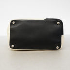 Chanel Tote Cambon Lambskin White Black Silver — view 3