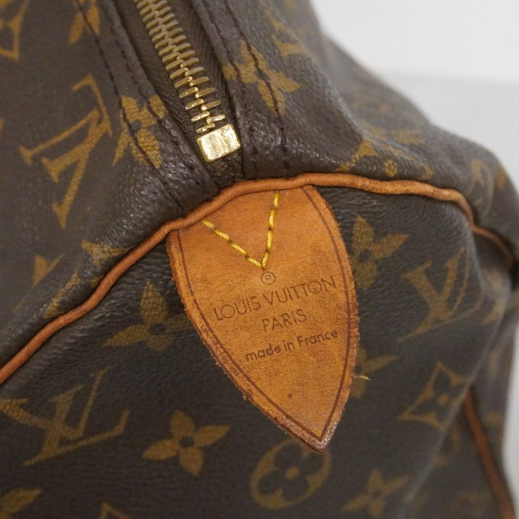 Louis Vuitton Handbag Monogram Speedy 40 Brown — view 5