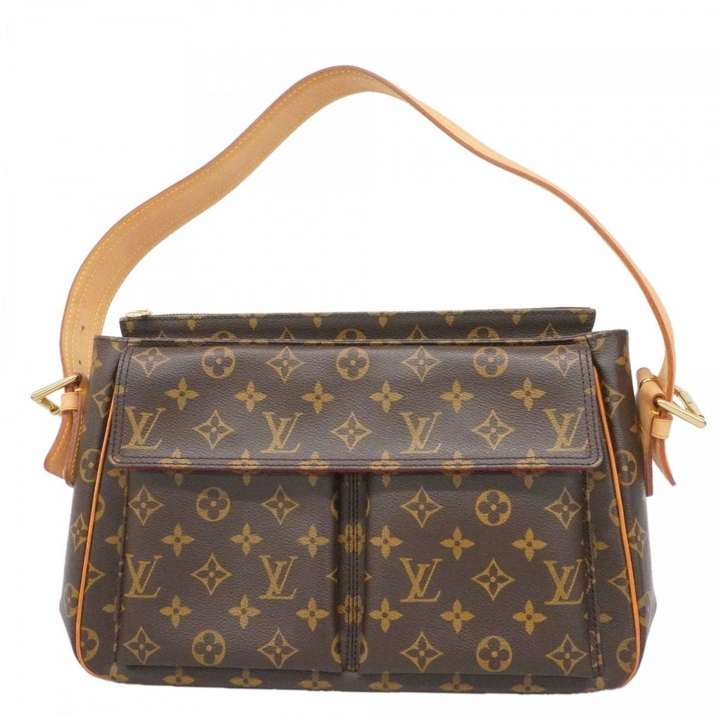 Louis Vuitton Shoulder Bag Monogram Viva Cite GM Brown