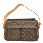 Louis Vuitton Shoulder Bag Monogram Viva Cite GM Brown