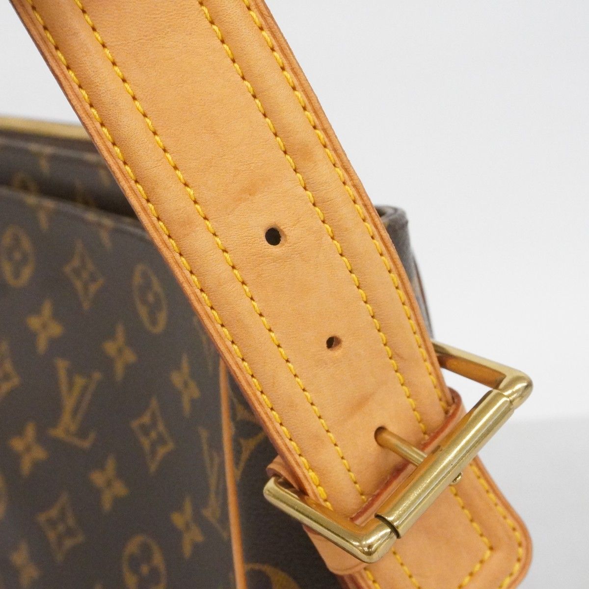 Louis Vuitton Shoulder Bag Monogram Viva Cite GM Brown — view 7