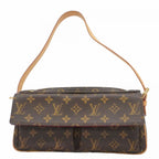 Louis Vuitton Shoulder Bag Monogram Viva Cite MM Brown