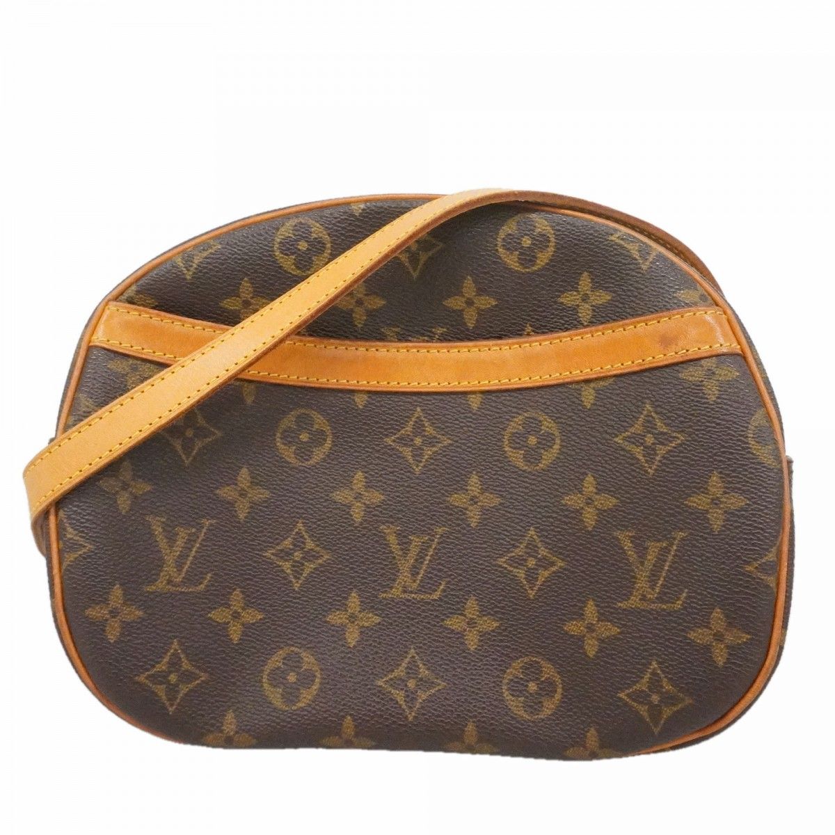 Louis Vuitton Shoulder Bag Monogram Blois Brown