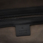 Gucci Backpack GG Supreme Brown Black Silver — view 5