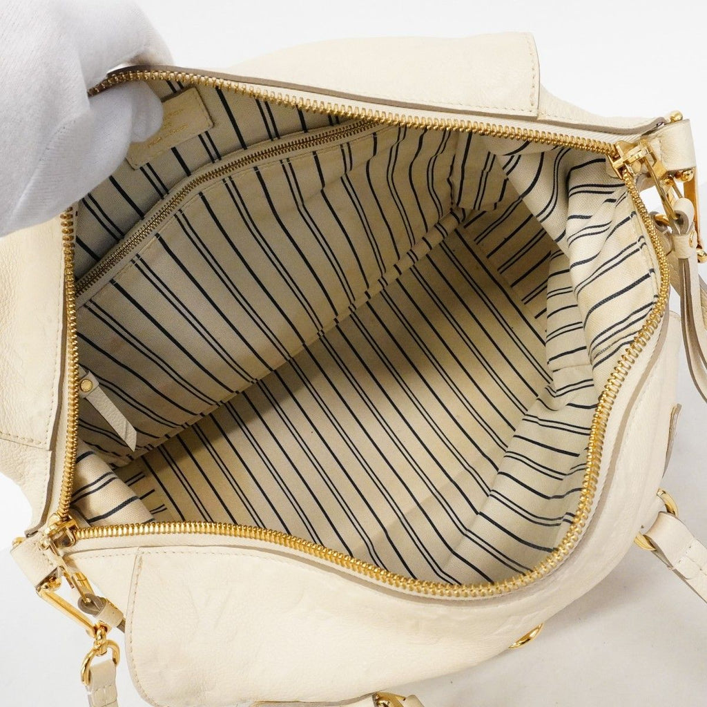 Louis Vuitton Handbag Monogram Empreinte Lumineers PM Neige 2-Way — view 4