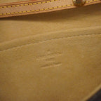 Louis Vuitton Shoulder Bag Monogram Pochette Twin GM Brown — view 5