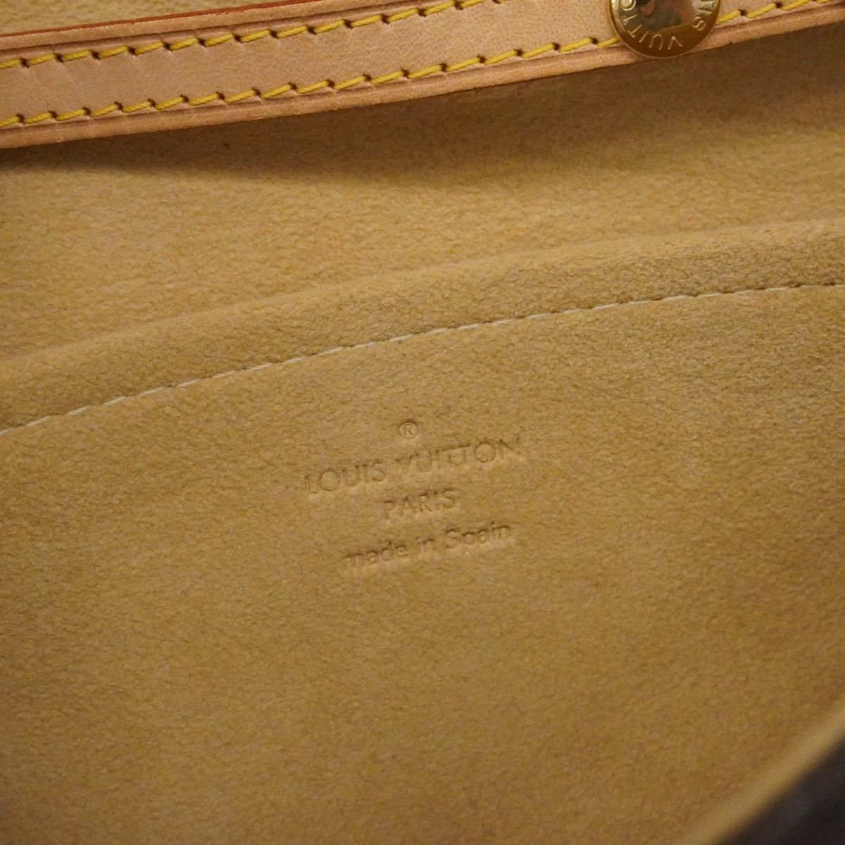 Louis Vuitton Shoulder Bag Monogram Pochette Twin GM Brown — view 5
