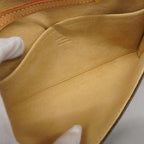 Louis Vuitton Shoulder Bag Monogram Pochette Twin GM Brown — view 4