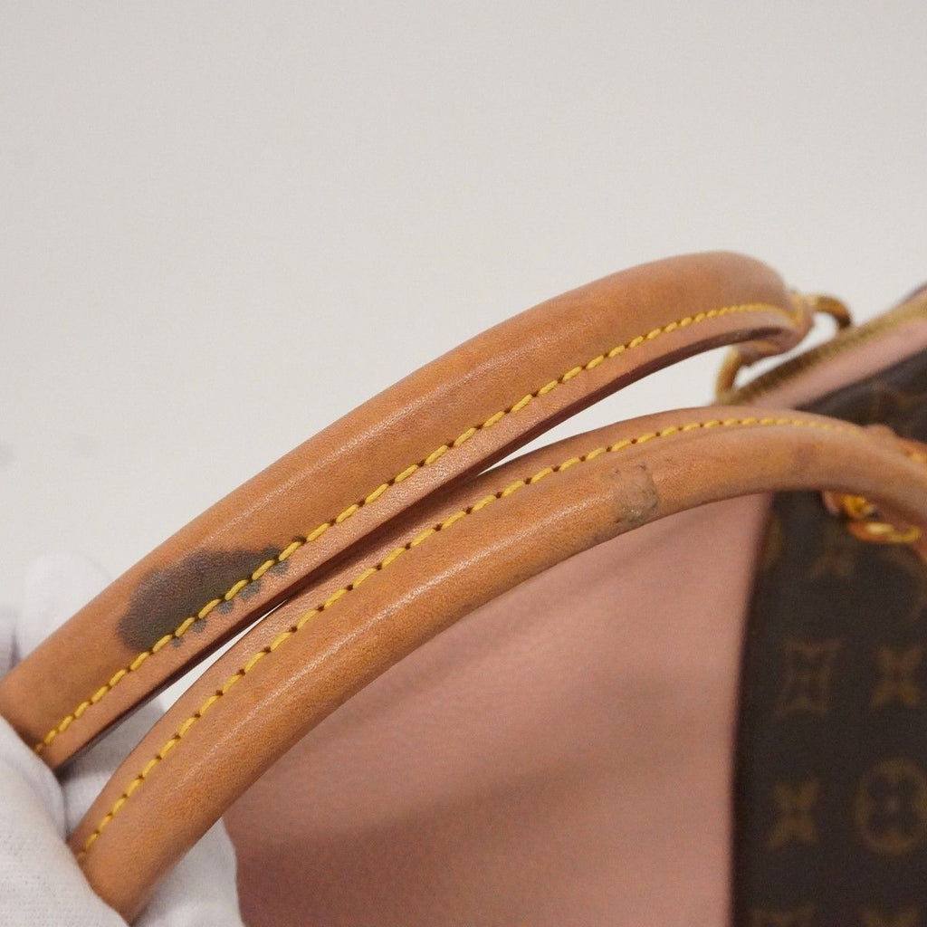Louis Vuitton Handbag Monogram Tote BB Rose Velours — view 7