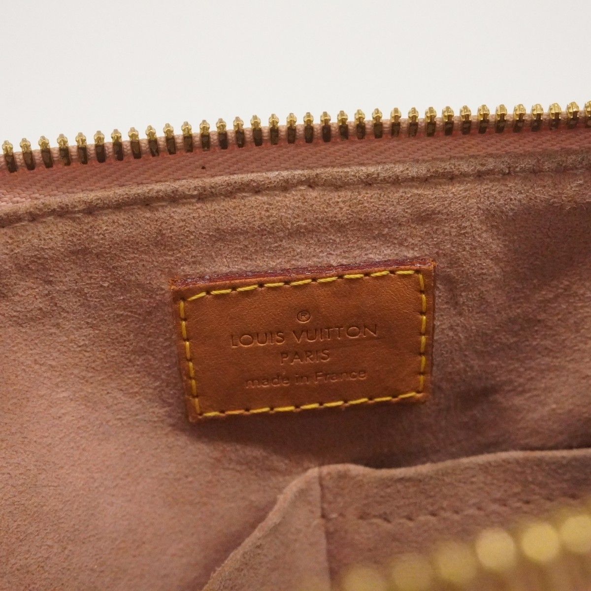 Louis Vuitton Handbag Monogram Tote BB Rose Velours — view 5