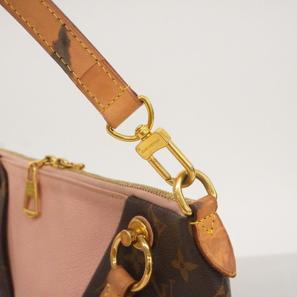 Louis Vuitton Handbag Monogram Tote BB Rose Velours — view 8