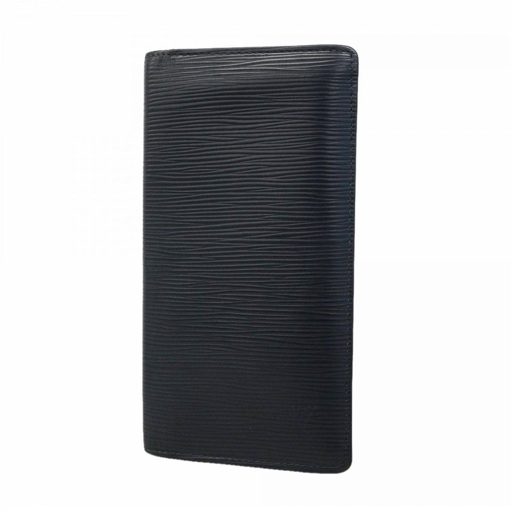 Louis Vuitton Wallet Epi Portefeuille Brazza Blue Celeste