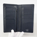 Louis Vuitton Wallet Epi Portefeuille Brazza Blue Celeste — view 4