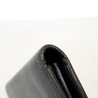 Louis Vuitton Wallet Epi Portefeuille Brazza Blue Celeste — view 6