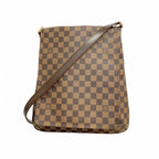 Louis Vuitton Shoulder Bag Damier Musette Ebene