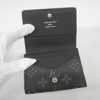 Louis Vuitton Business Card Holder Monogram Eclipse Black — view 6
