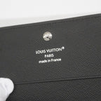 Louis Vuitton Business Card Holder Monogram Eclipse Black — view 4