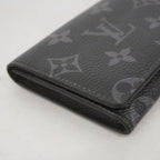 Louis Vuitton Business Card Holder Monogram Eclipse Black — view 5