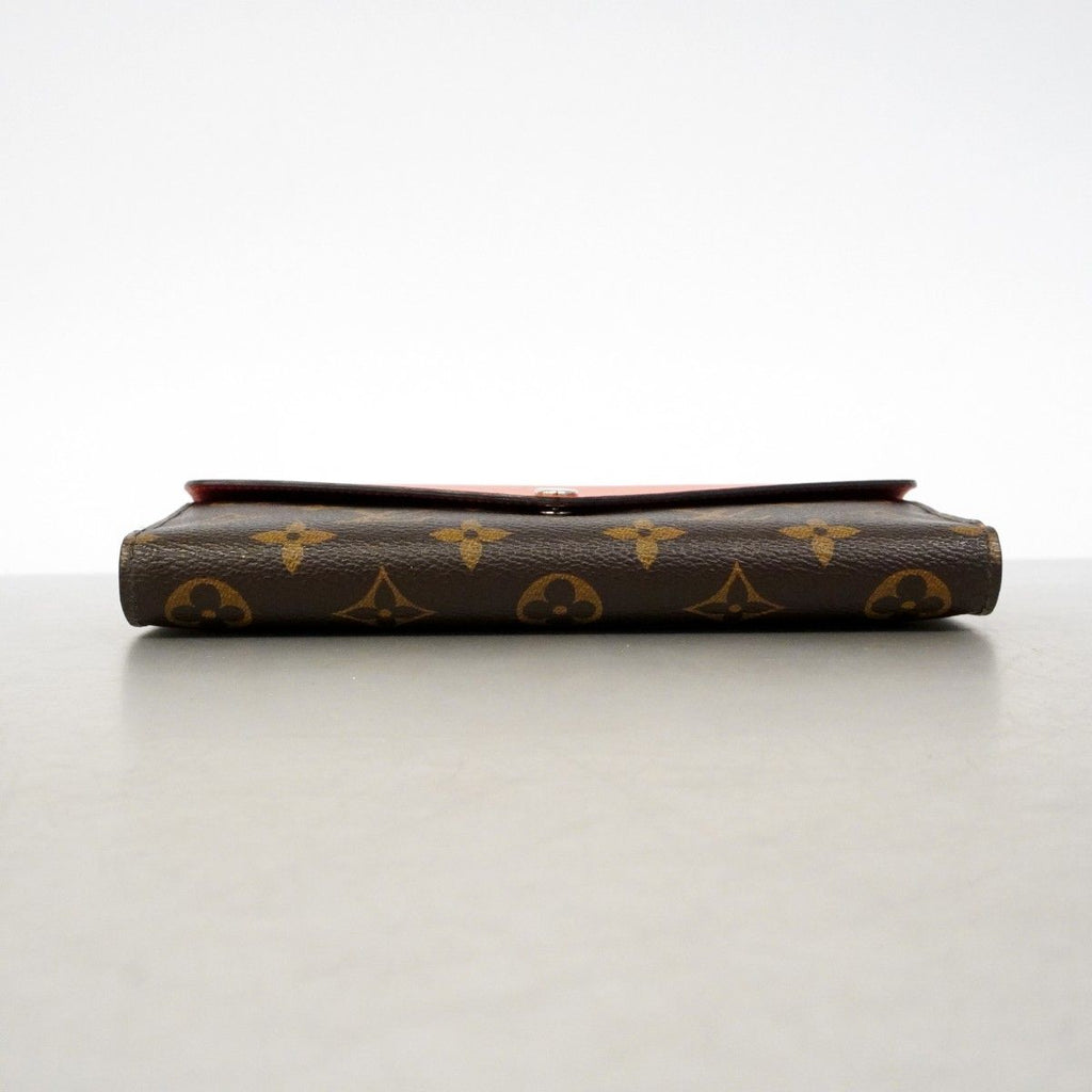 Louis Vuitton Trifold Wallet Monogram Epi Portefeuille Marie Louron Brown Piment — view 3