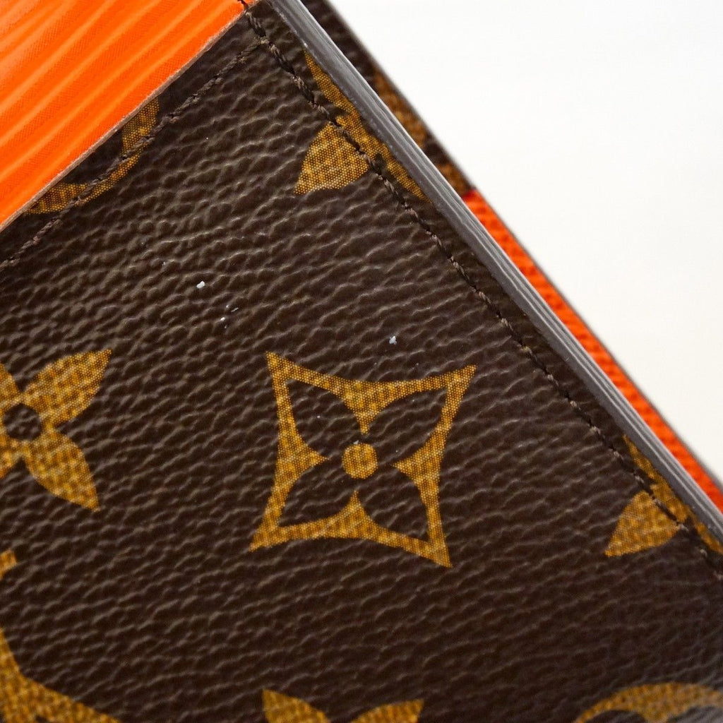 Louis Vuitton Trifold Wallet Monogram Epi Portefeuille Marie Louron Brown Piment — view 7