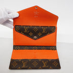 Louis Vuitton Trifold Wallet Monogram Epi Portefeuille Marie Louron Brown Piment — view 4