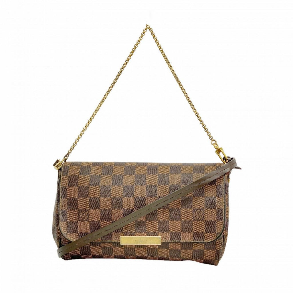 Louis Vuitton Handbag Damier Favorite MM Ebene 2-Way