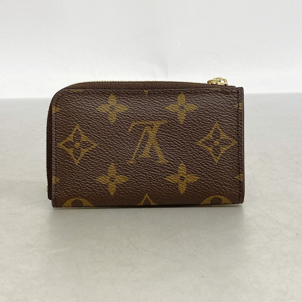 Louis Vuitton Coin Case Monogram Porte Cles Noah Brown Olympe Blue — view 6