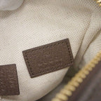 Gucci Shoulder Bag Sherry Line Jumbo GG Canvas Brown Gold — view 5