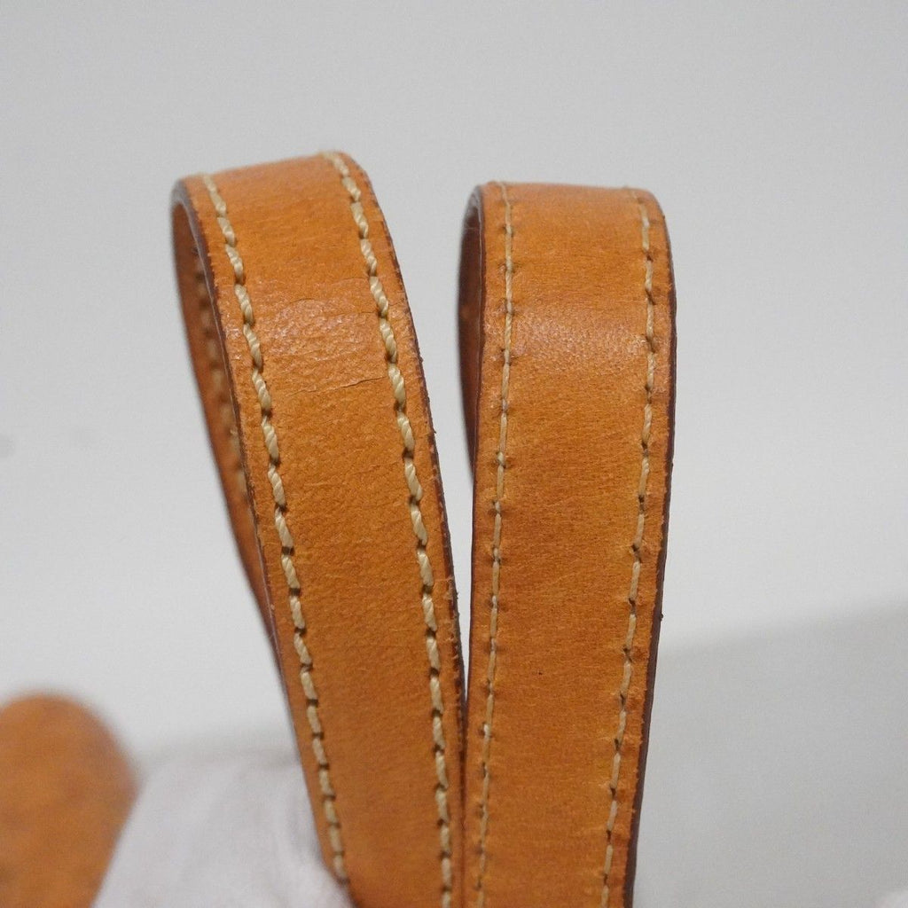 Celine Handbag C Macadam Leather Brown Gold — view 8