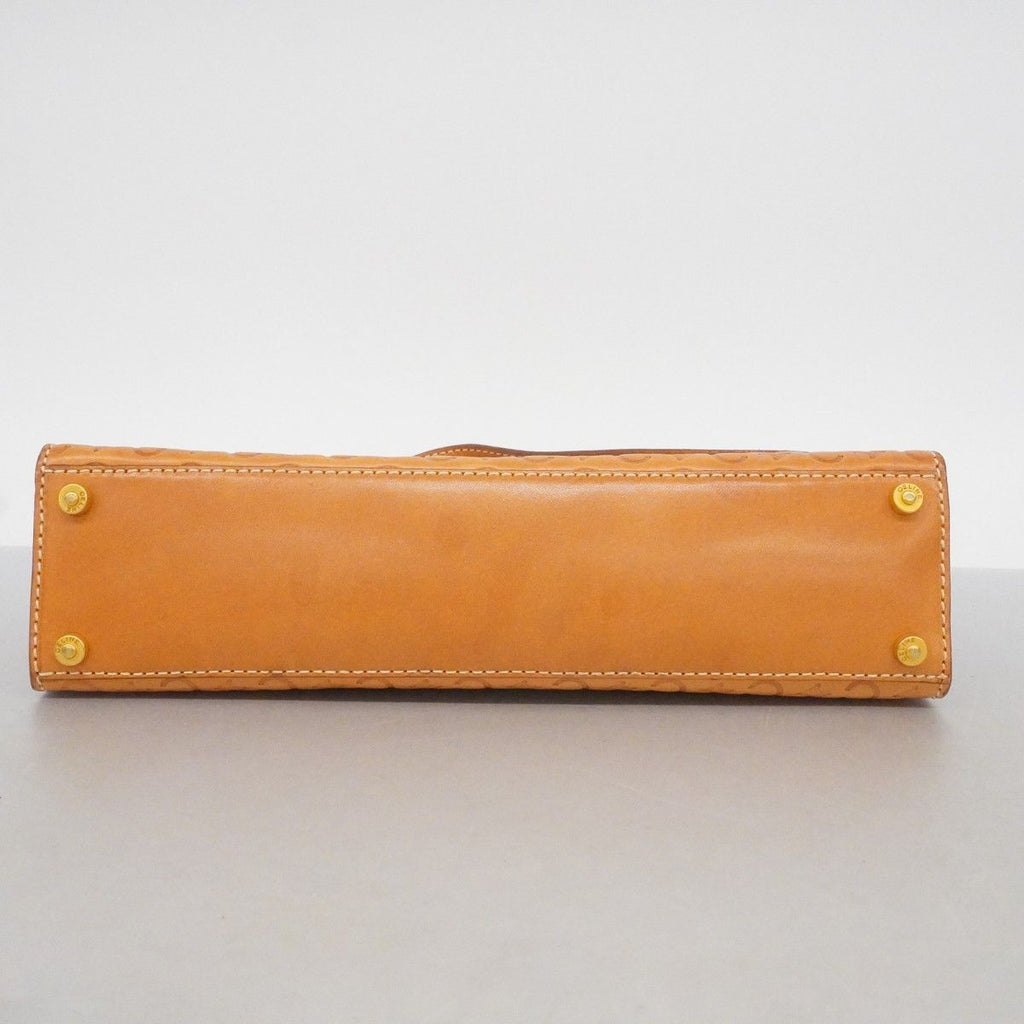 Celine Handbag C Macadam Leather Brown Gold — view 3