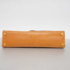 Celine Handbag C Macadam Leather Brown Gold — view 3