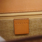 Celine Handbag C Macadam Leather Brown Gold — view 5