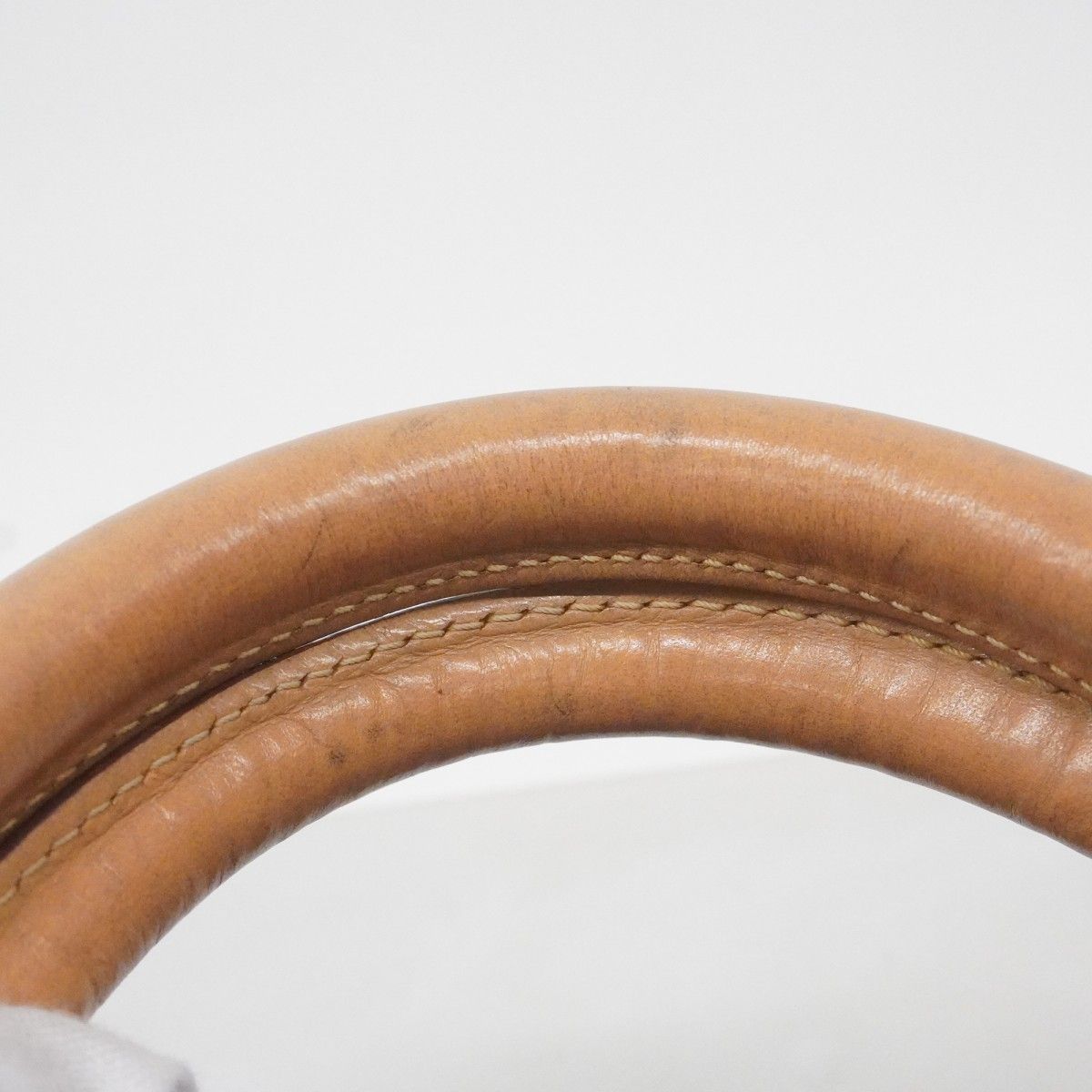 Celine Boston Bag Macadam Brown Gold — view 7