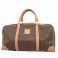 Celine Boston Bag Macadam Brown Gold