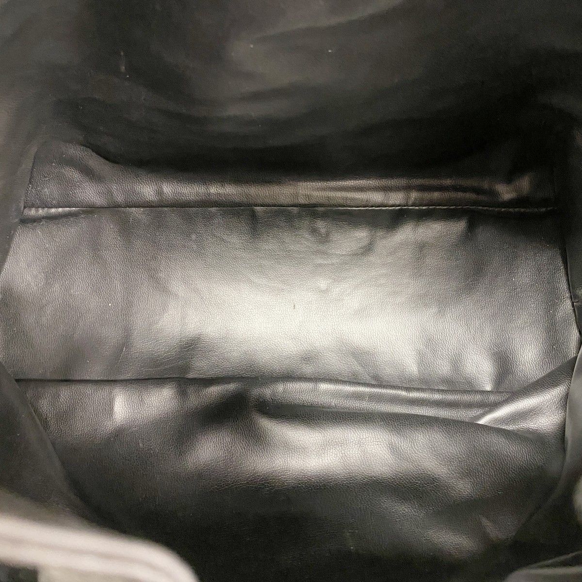 Chanel Backpack Velour Black Gold — view 4